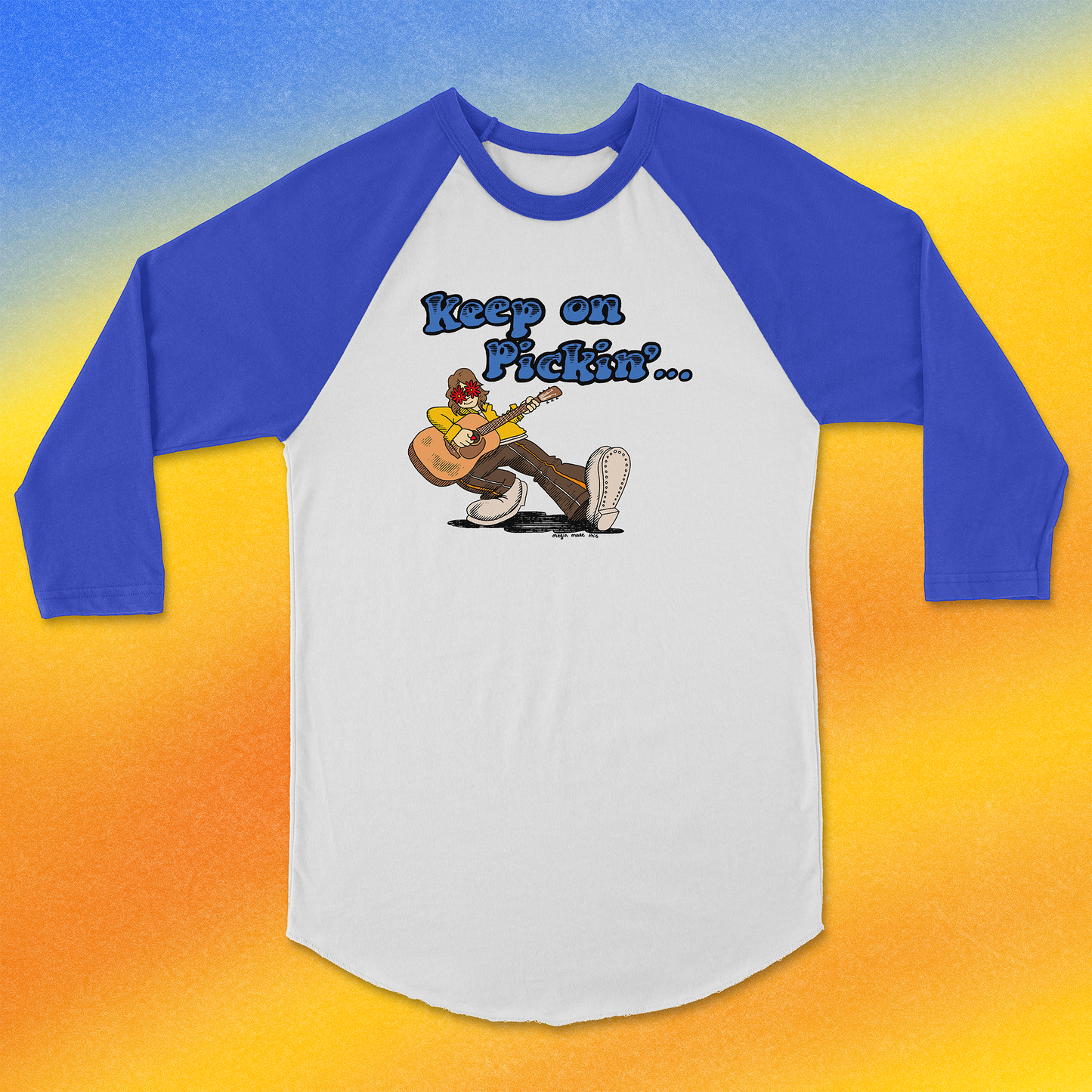 Keep On Pickin' Baseball Tee