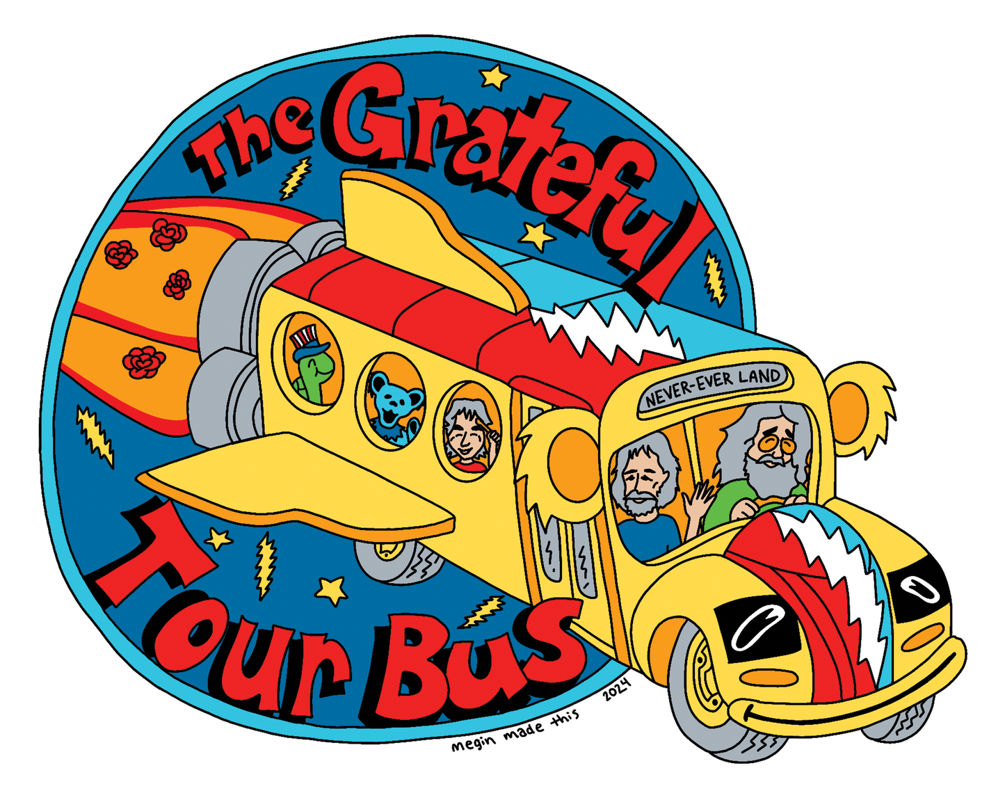 Grateful Bus Tee